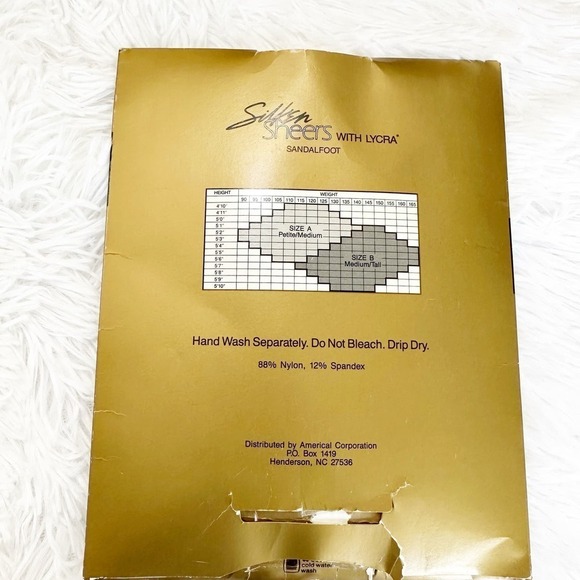 Adolfo Pantyhose 2 Pair Pack Oatmeal Size A Small Medium - Picture 2 of 3